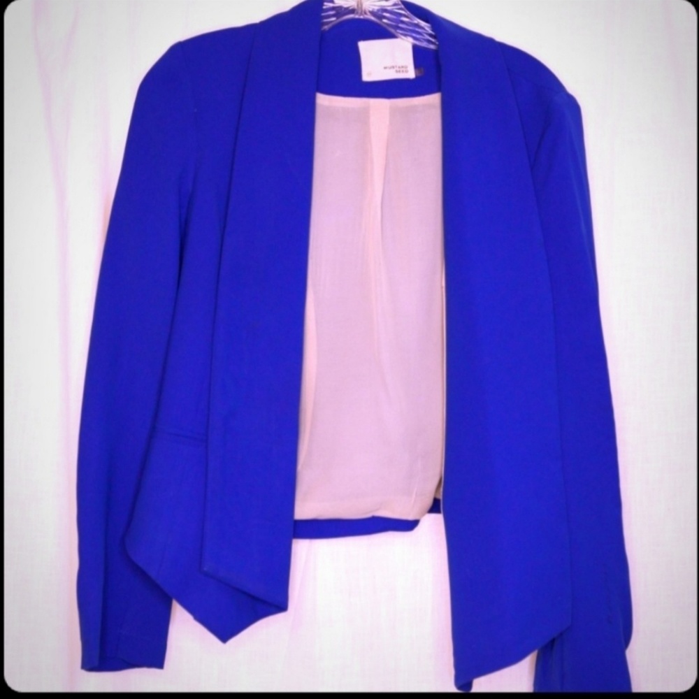 Mustard seed blazer